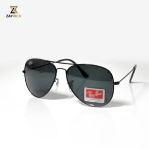 Aviator Sunglass Black Frame